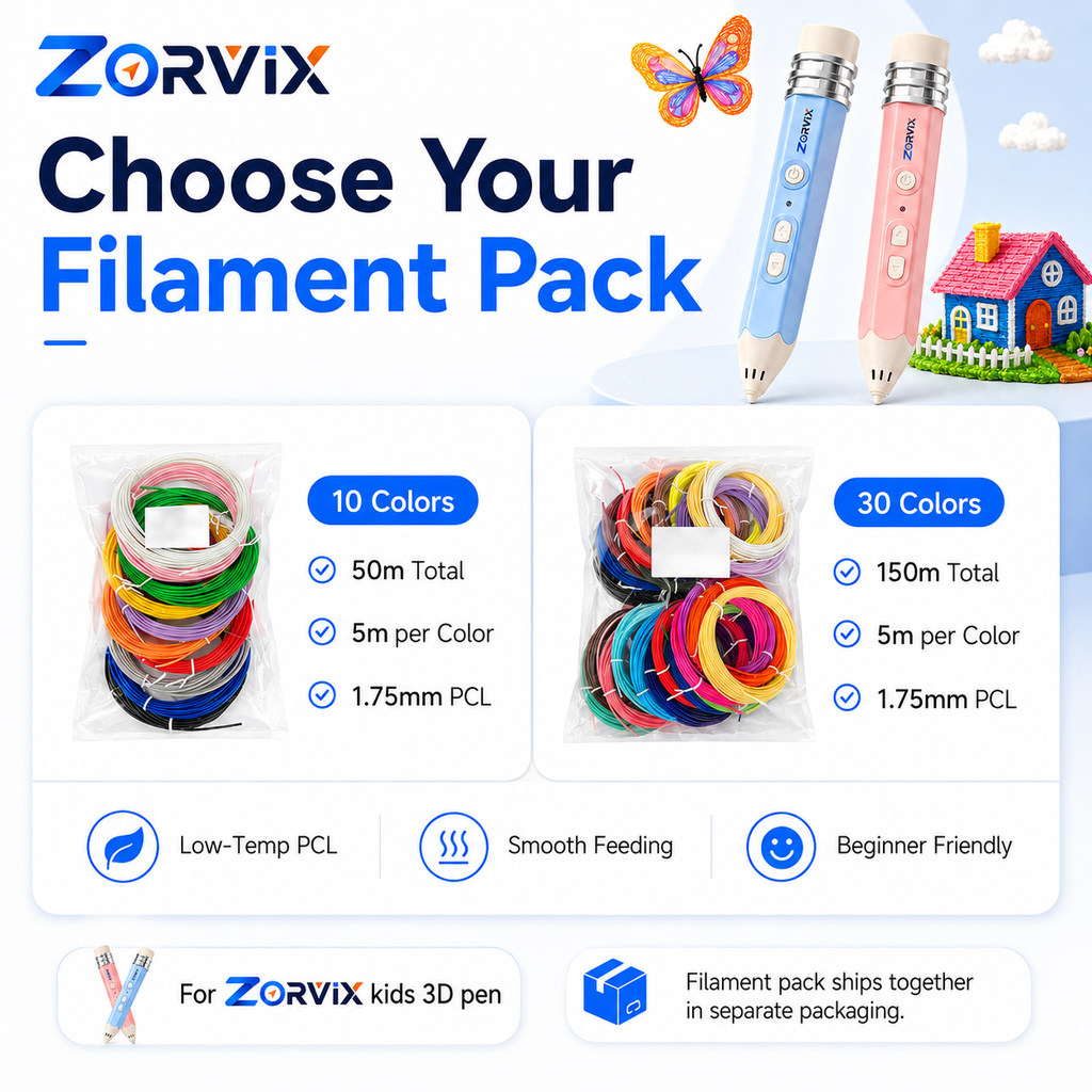 ZORVIX SparkPen™ | 3D Printing Pen for Kids