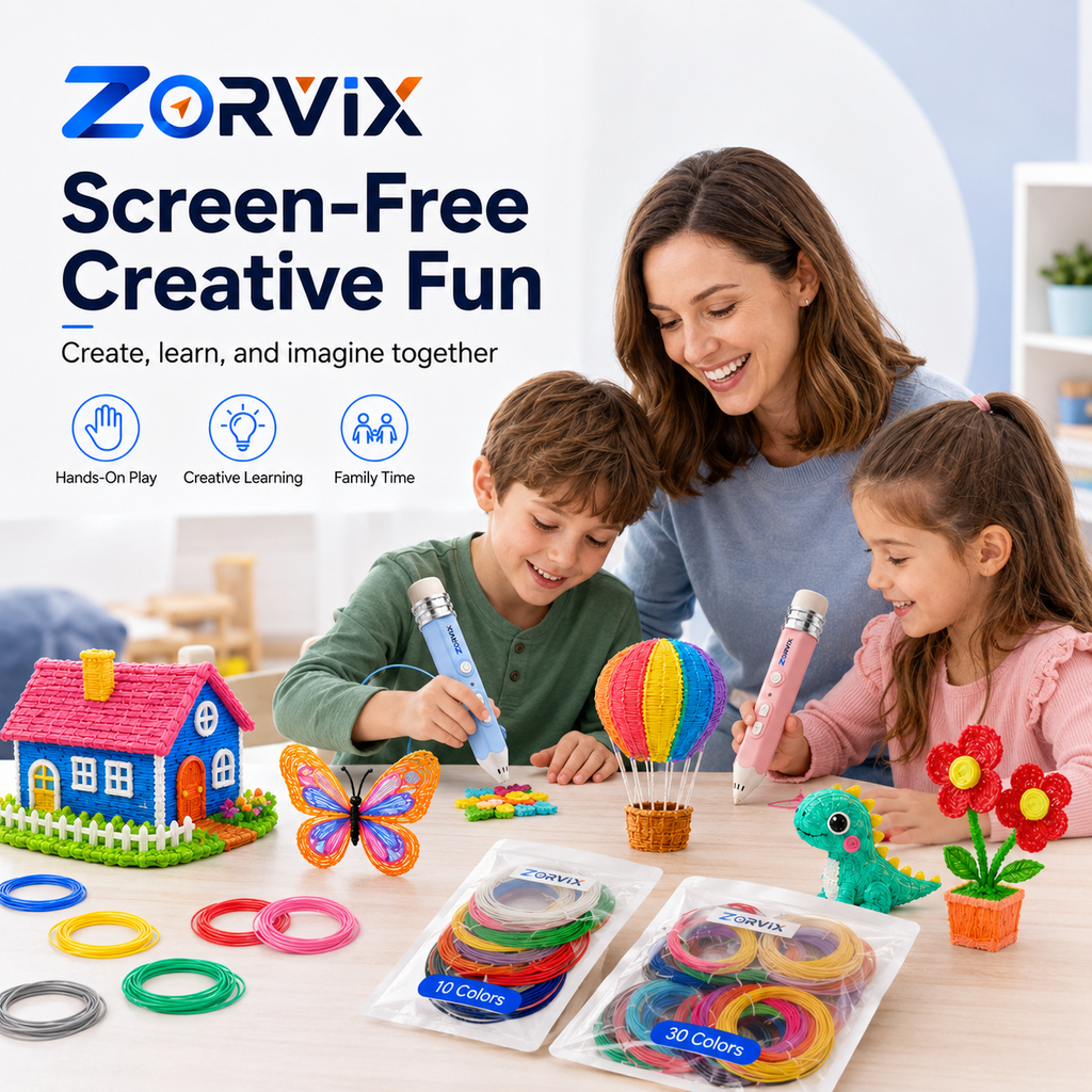 ZORVIX SparkPen™ | 3D Printing Pen for Kids